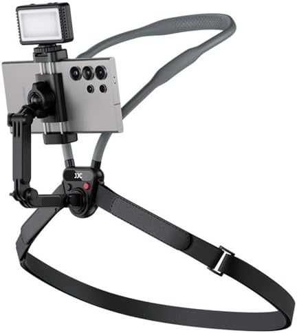 Нова Стойка за телефон камера за врат POV влог селфи с бързо освобождаване колан за гърди