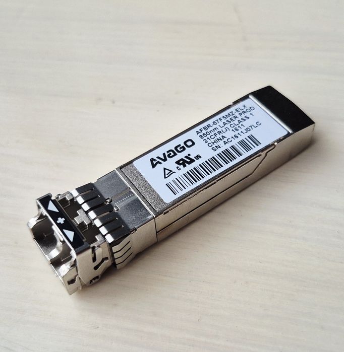 Transceiver modul AVAGO AFBR 57F5MZ ELX 16 GB/s SFP Plus 850 NM