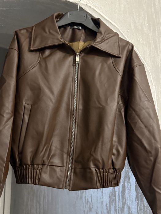 Кожено яке кафяво НОВА