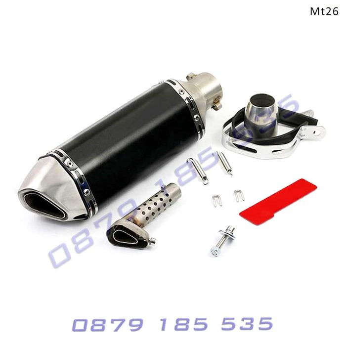 Ауспух AKRAPOVIC спортно гърне мотор 370 мм акрапович тунинг 37см