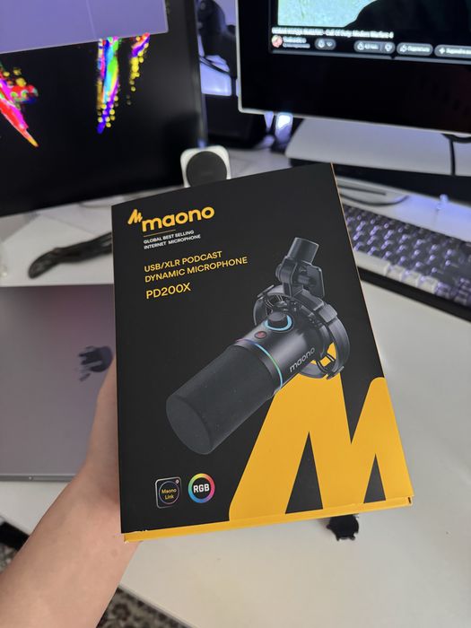 Микрофон maono pd200x usb xlr