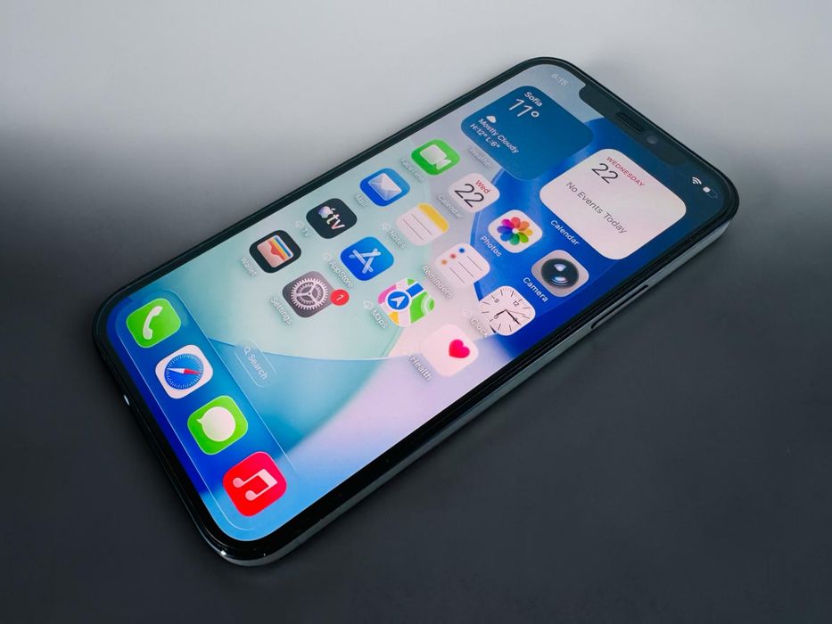 Apple iPhone 12 128GB Black Перфектен! Гаранция!