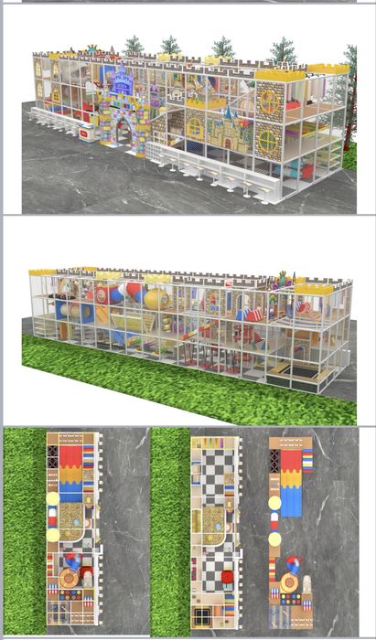 лабиринт 20м*5.5м*5м