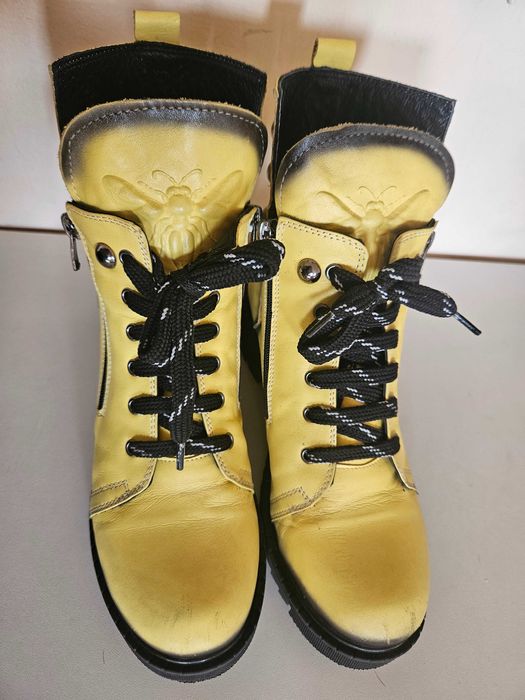 Дамски боти естествена кожа 37 номер