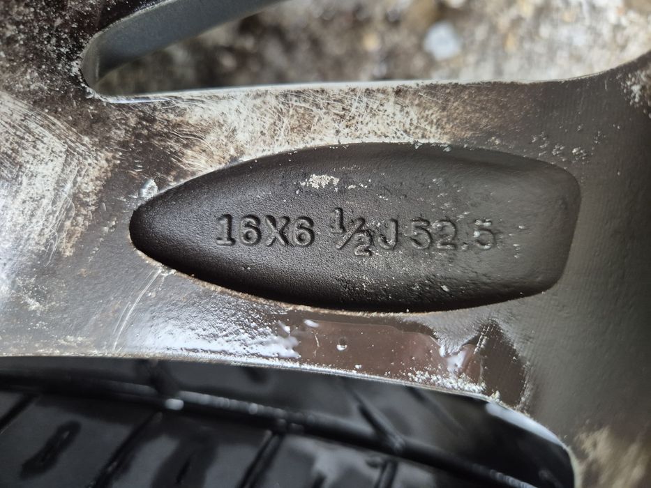 4бр алуминиеви джанти за Мазда 5/ 6.5ж Х16/ ет 52.5/5Х 114.3/