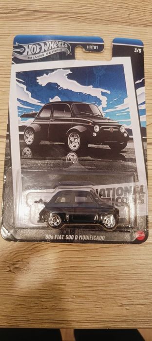 Hotwheels 60 fiat 500 d  modificado