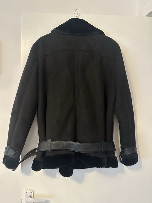 Geaca imitatie piele intoarsa