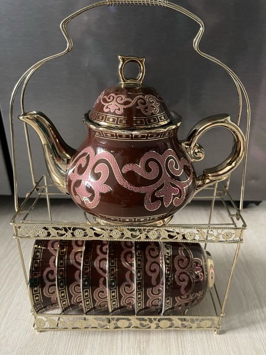 Чайный набор посуды с пиалами