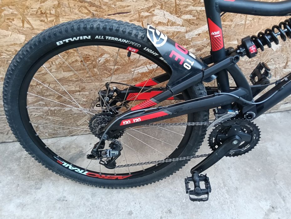 Bicicleta full suspension Rockrider 520S  27.5