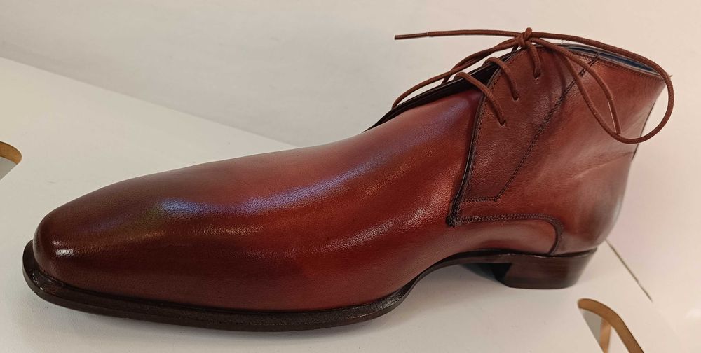 Ghete de lux 43 43.5 44 44.5 45 GREVE NOI lucrate manual piele natural