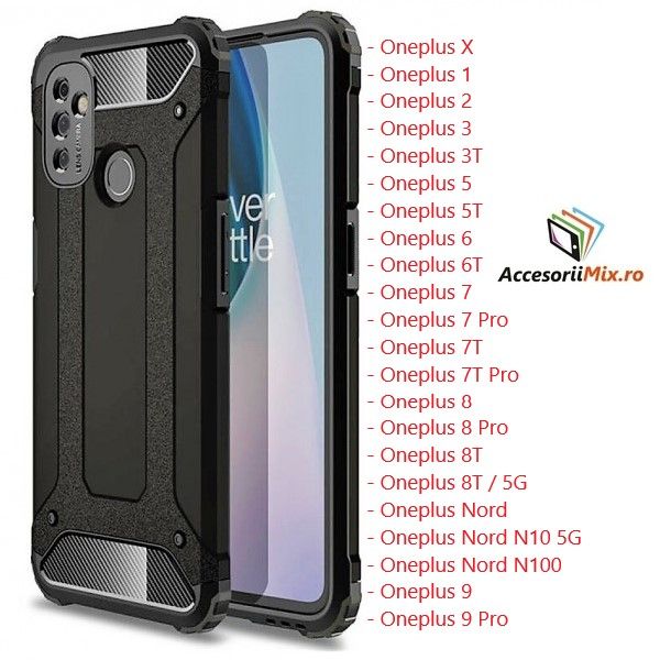 Huse Oneplus X,1,2,3,5,5T,6,6T,7,7T,8,8T,9,10,11, Pro. Nord