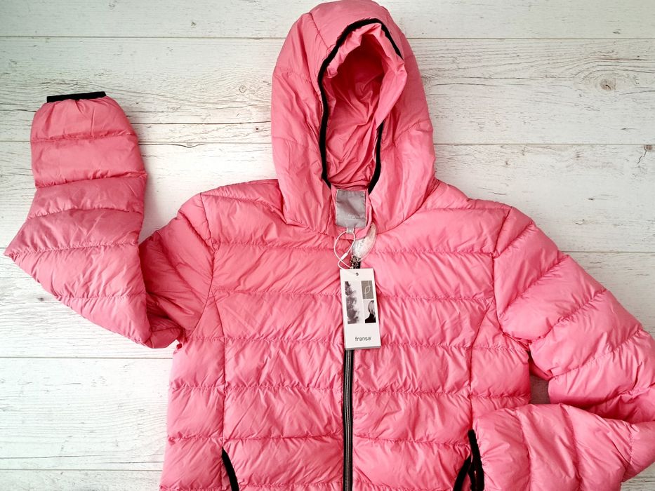 Fransa-Ориг.Дамско пухено яке Ново!!!