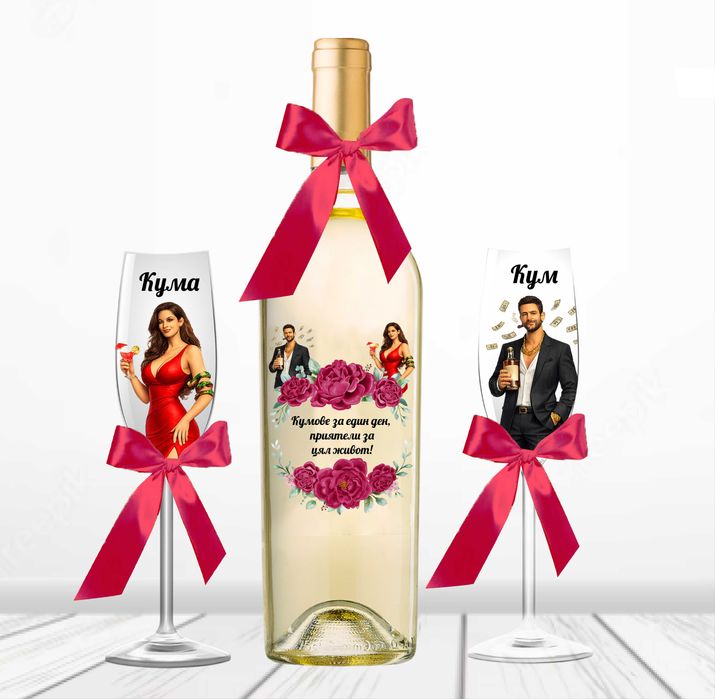 Подарък за кумове