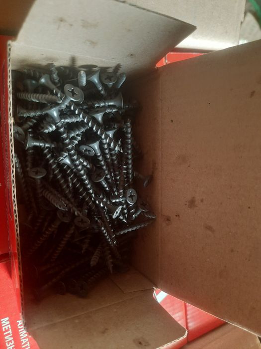 Саморезы 3.5×50  3.5×40  600 тенге пачка