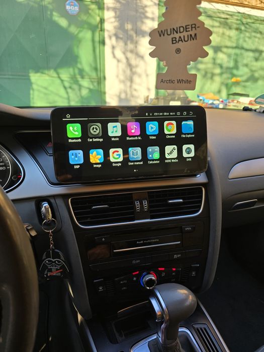 Navigatie android 8GB Audi A4 Carplay Waze YouTube