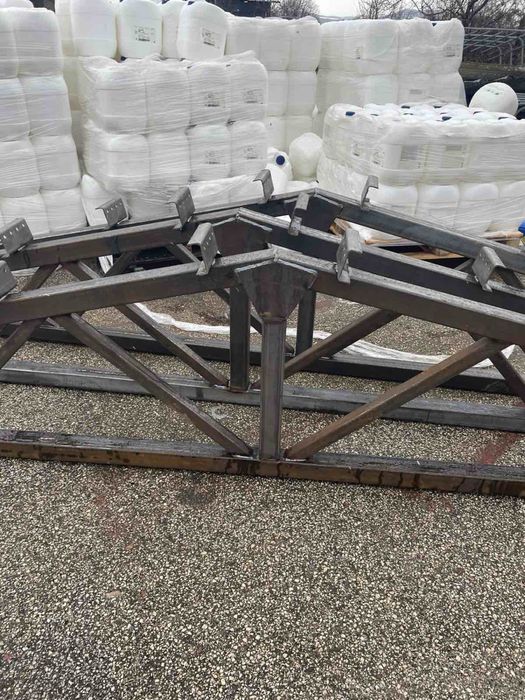 Истинско метално хале 6 широко, 8 дълго, 4 високо - 48 кв.м.ТРАНСПОРТ!