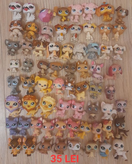 Lot set imens lps littlest pet shop hasbro