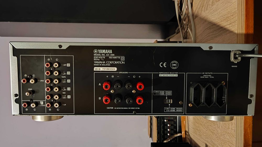 Amplificator Yamaha AX 396 , receiver Onkyo TX - 8255