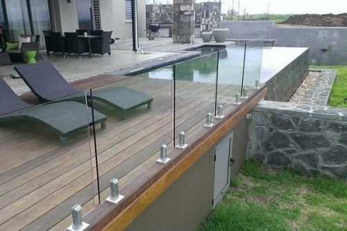 Стеклянные Перила