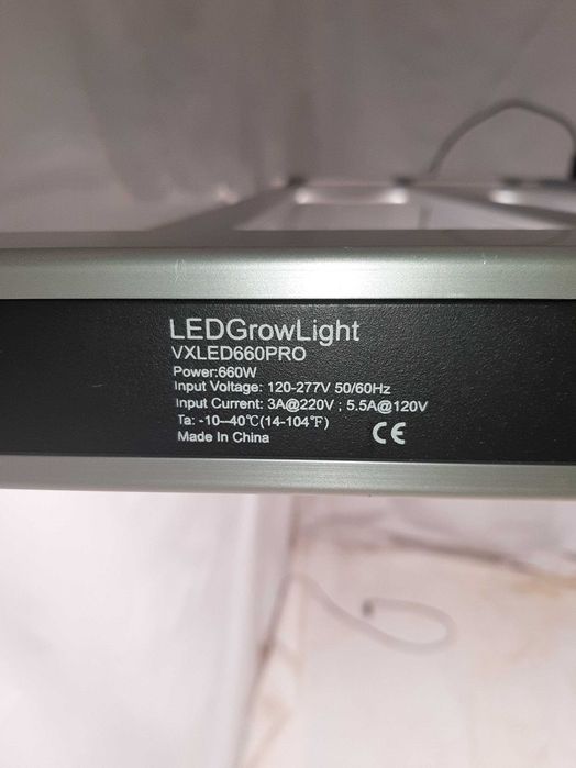 VXLED 660 PRO led grow light
