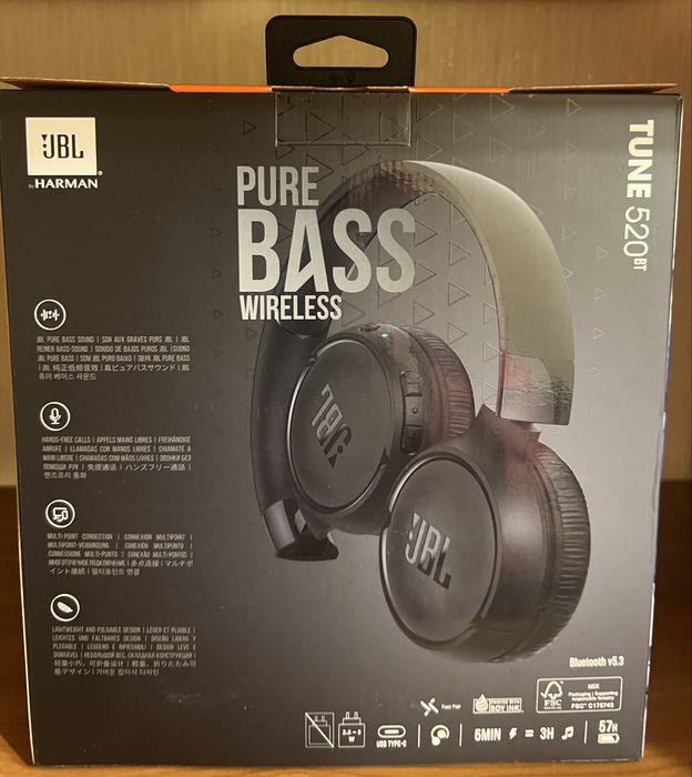 Наушники JBL 520BT