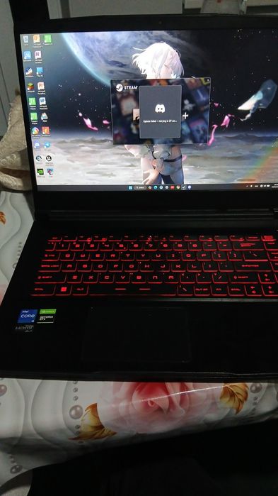 MSI GF63 THIN11CS aybi yuq RAM 8 dan 16 ga almashgan