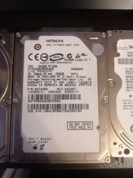 Хард диск за лаптоп 250GB 350GB 500GB 1TB