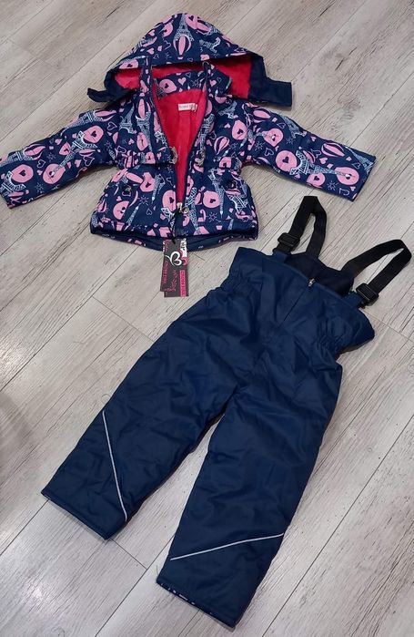 Ски-екип за момиче, НОВ, с етикет / яке + ски-гащеризон