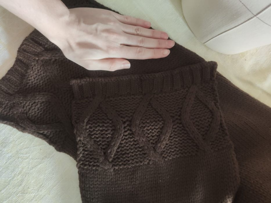 Шарф вязаный новый