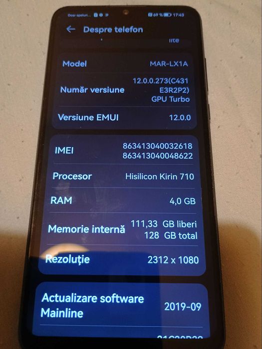 Huawei P30 Lite 4 Gb Ram, 128 Gb