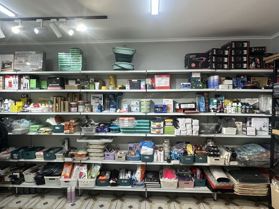 Стеллаж торговый витрина