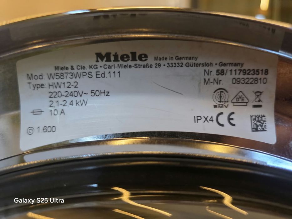 Masina de spalat Miele