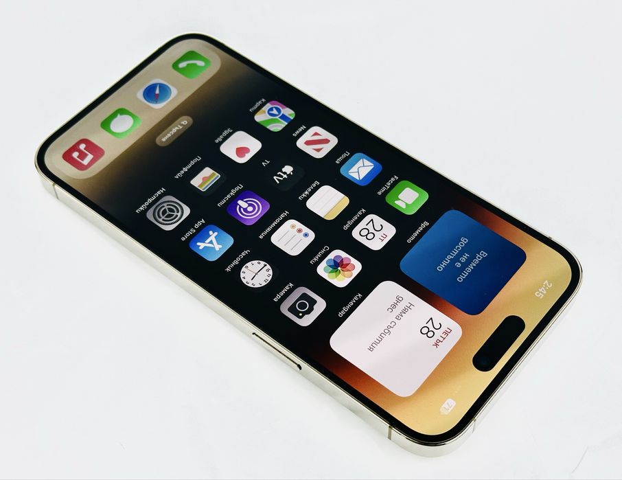 Apple iPhone 14 Pro Max 256GB Gold 100% Батерия! Гаранция!