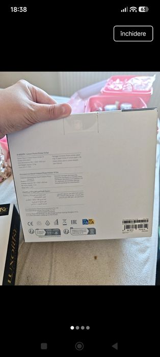 Imprimantă Foto Xiaomi Instant Printer 1S Set - Nouă, Sigilată, garanție