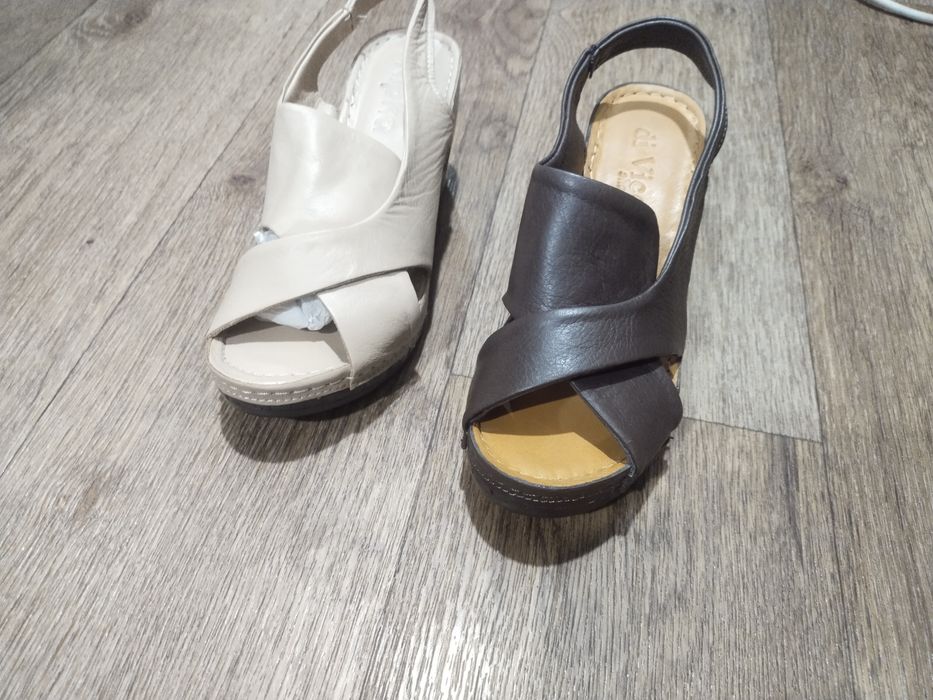 Продам красивые новые турецкие босоножки натуральная кожа