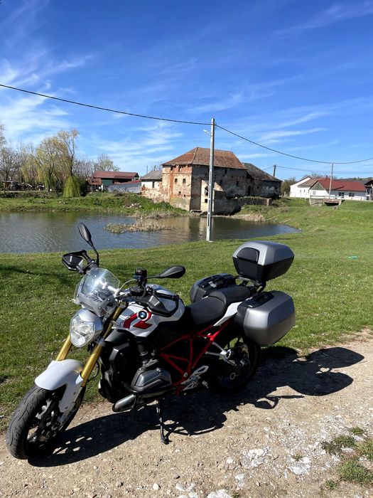 BMW R1200R, Akrapovic, Cutii BMW, Keyless, 2 parbrize, Cauciucuri noi