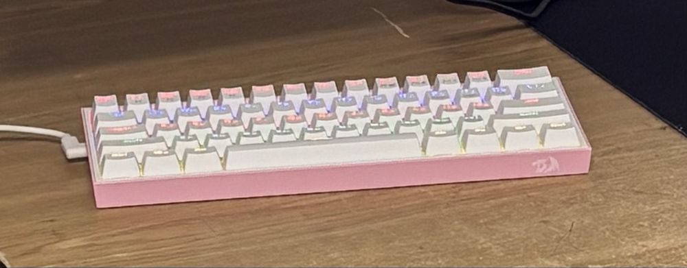 клавиатура ReDragon Fizz Rainbow 60%