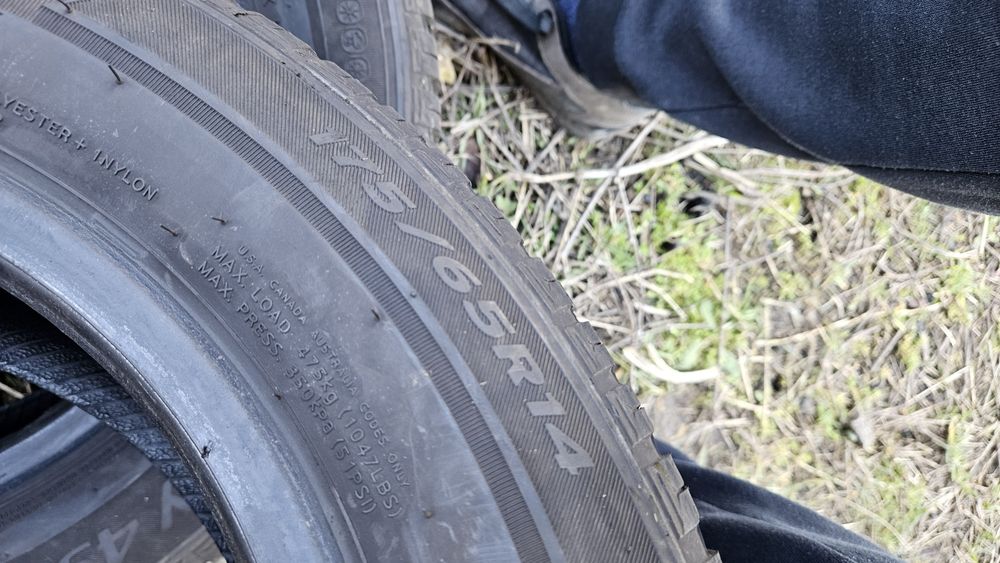 2бр гуми 175 65 14 дот 23 ханкок hankook