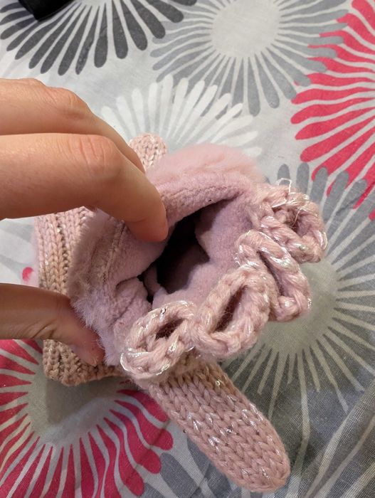 Детски ръкавици с коте