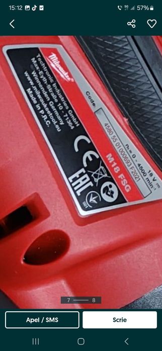 Filetata rigips milwaukee