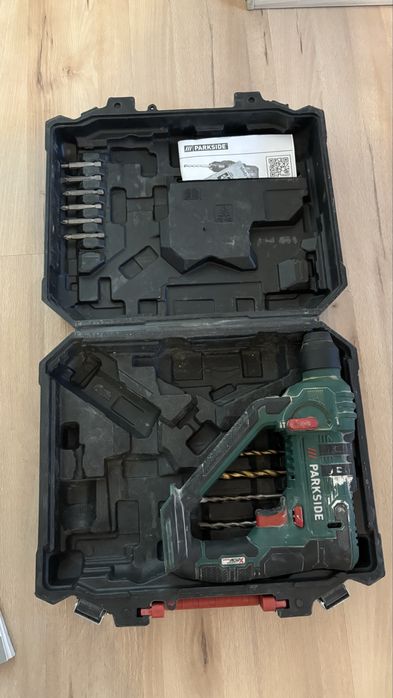 Parkside акумулаторен перфоратор 20v