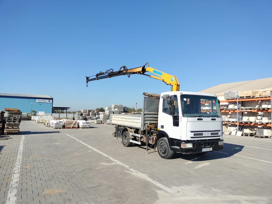 **Iveco Eurocargo basculabil cu macara**