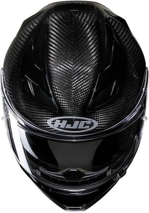 Нова Каска за Мотор Full Face HJC Helm F71 Carbon Solid, Карбон, L