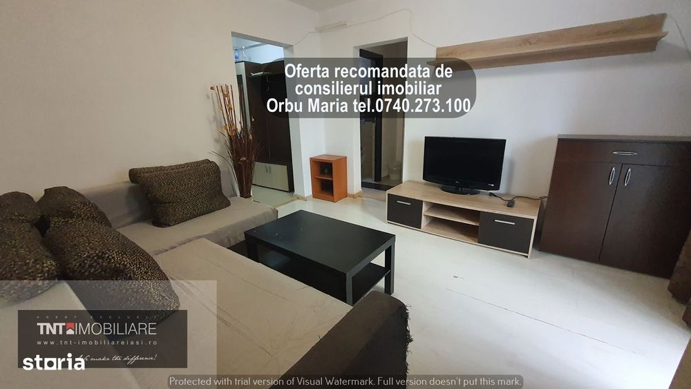 Apartament 2 camere de inchiriat zona  Podu Ros -5 minute Palas.