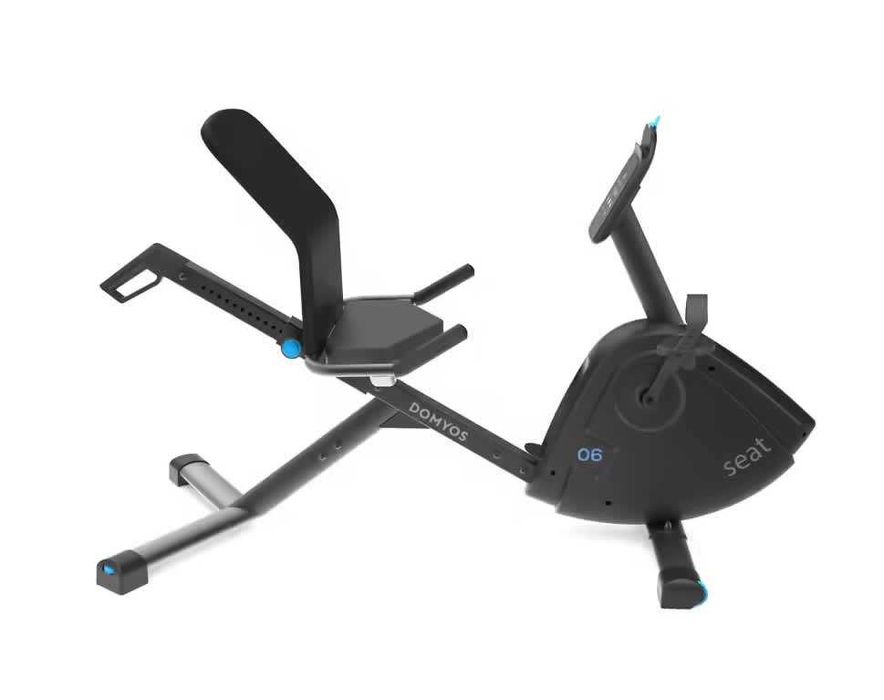 Bicicletă fitness Domyos Seat (cu scaun — poziție orizontală)