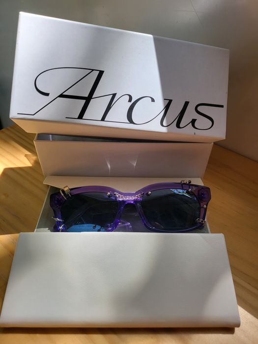Ochelari de soare piercing Arcus Paris CYGNUS (ROYALE)—ALPHA Handmade