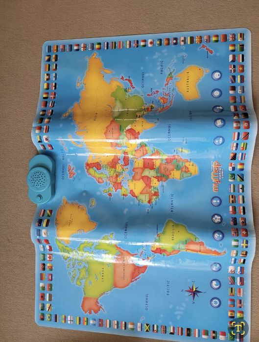 Harta interactiva copii Momki