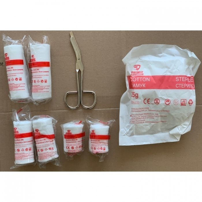 Авариен комплект по БДС за МПС Аптечка Кола Бус Микробус Автомобил