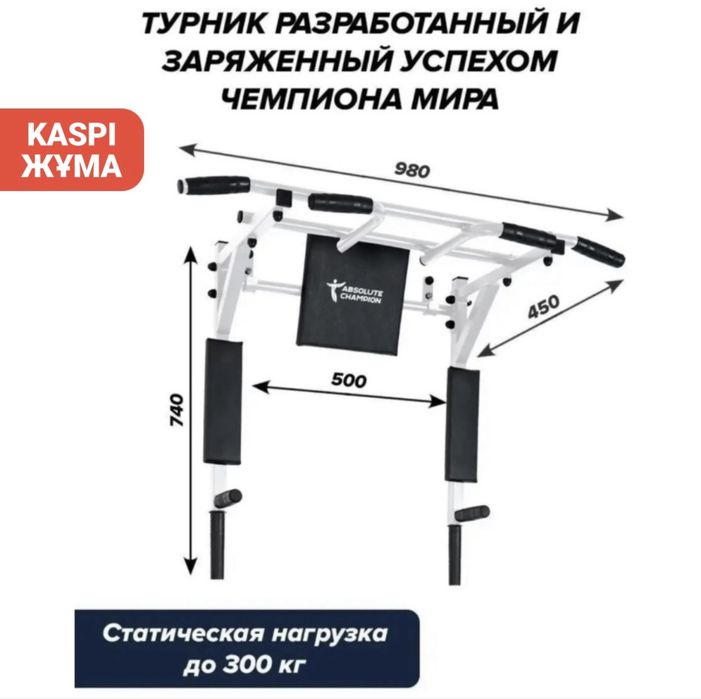 Турник Absolute Champion в идеальном состоянии