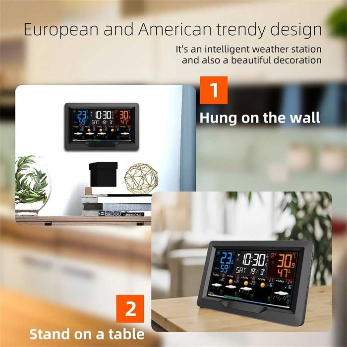 Цифровая метеостанция, WIFI TUYA